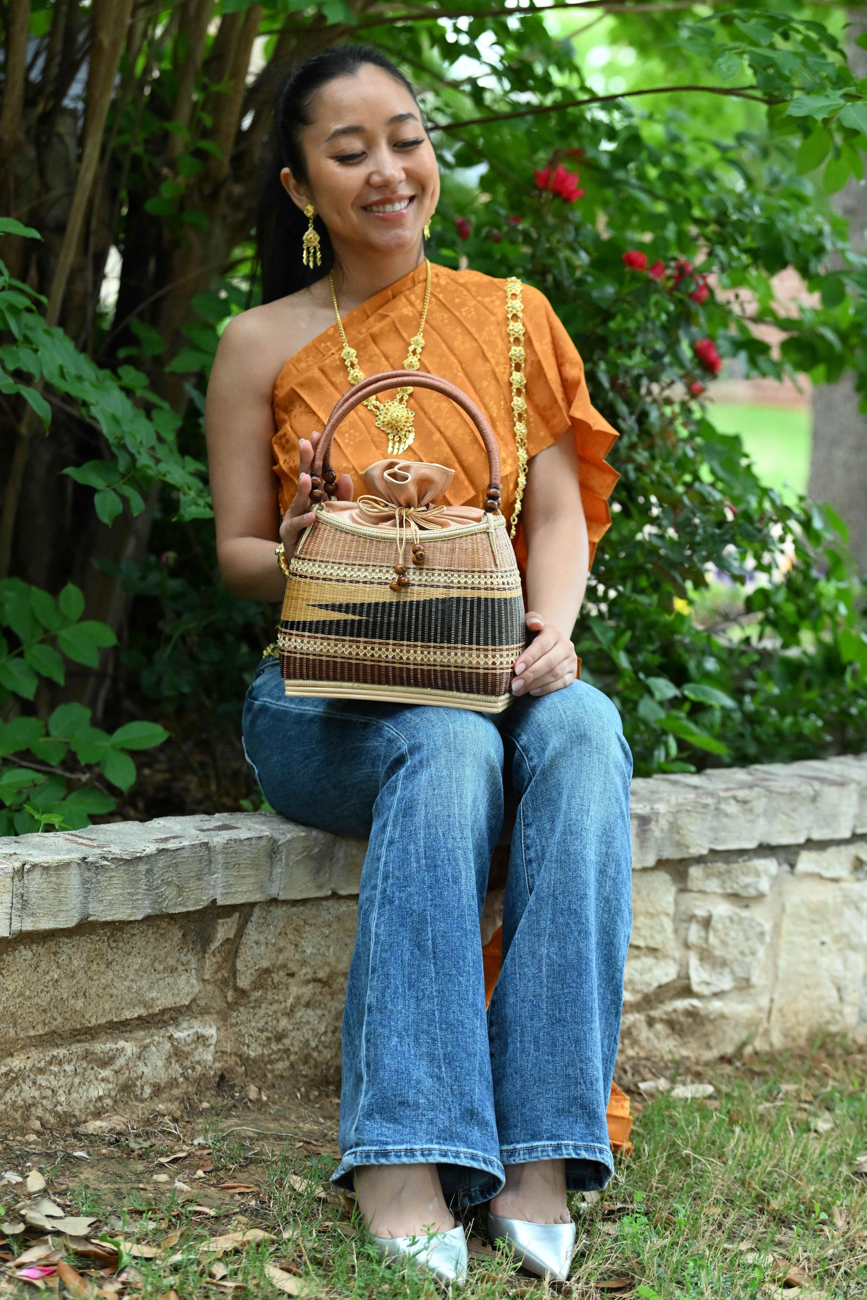 Thai pattern bag THAI KRAFT