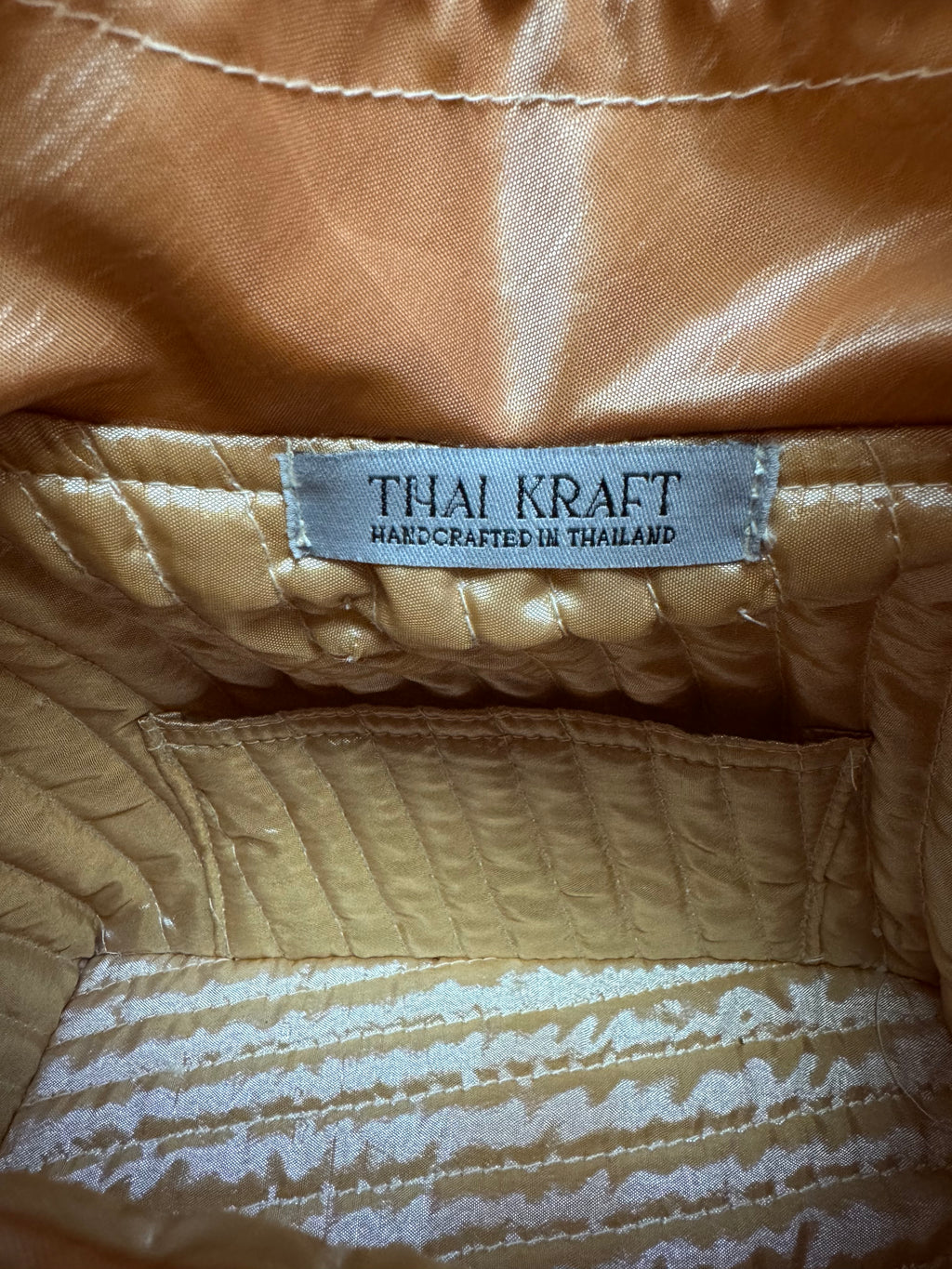 gold bag by thai kraft