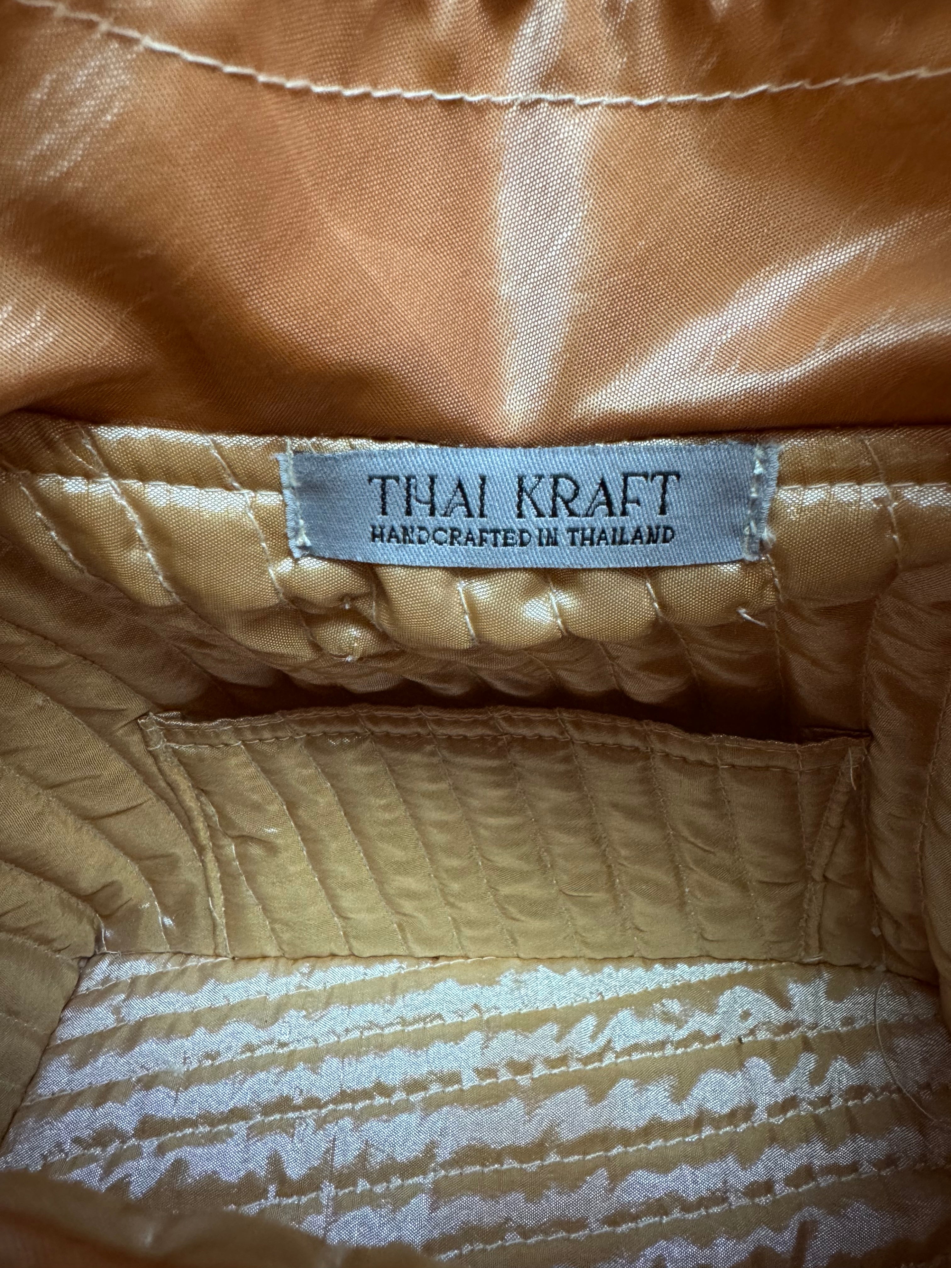 gold bag by thai kraft