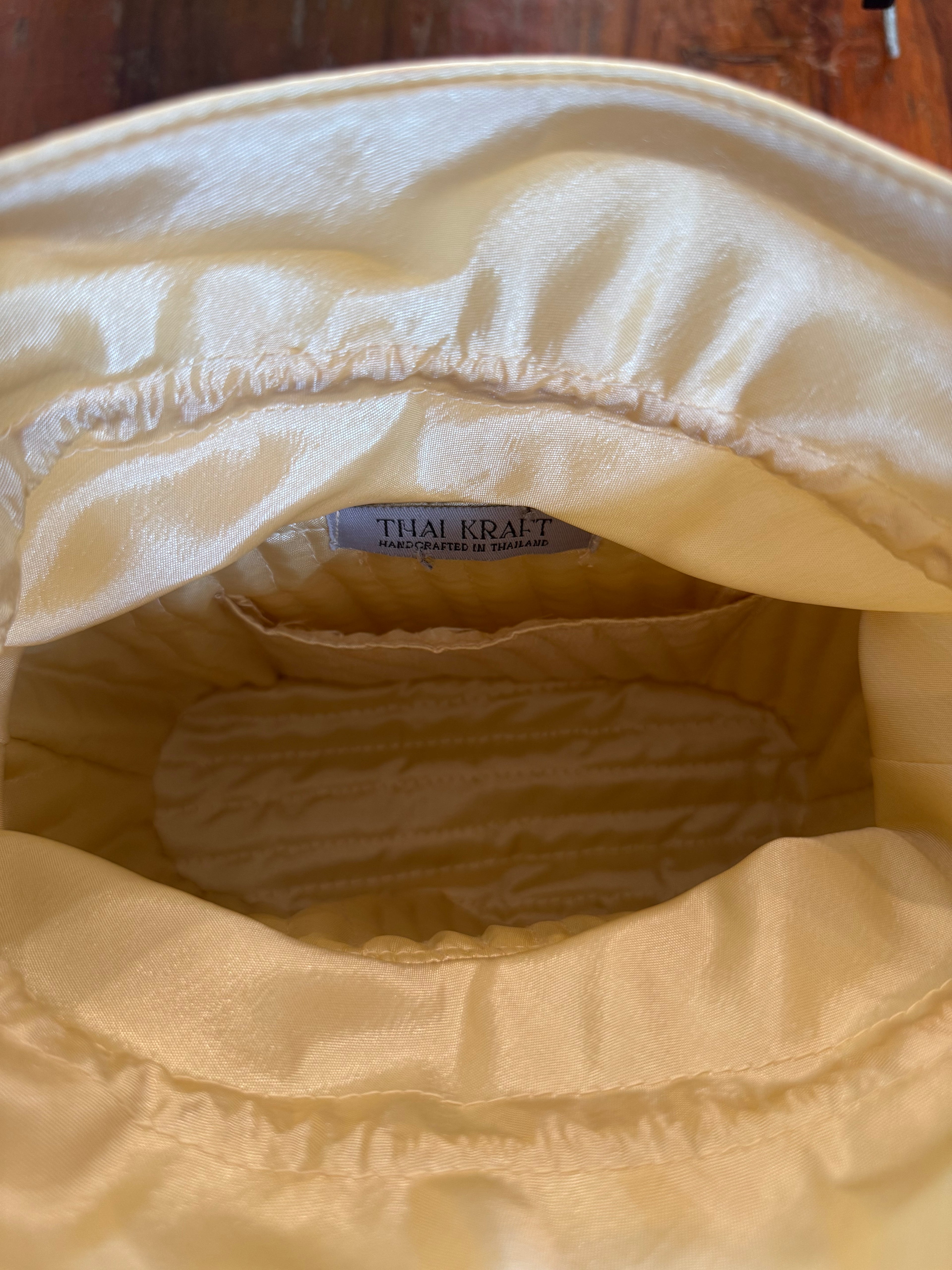 mini woven purse by thai kraft