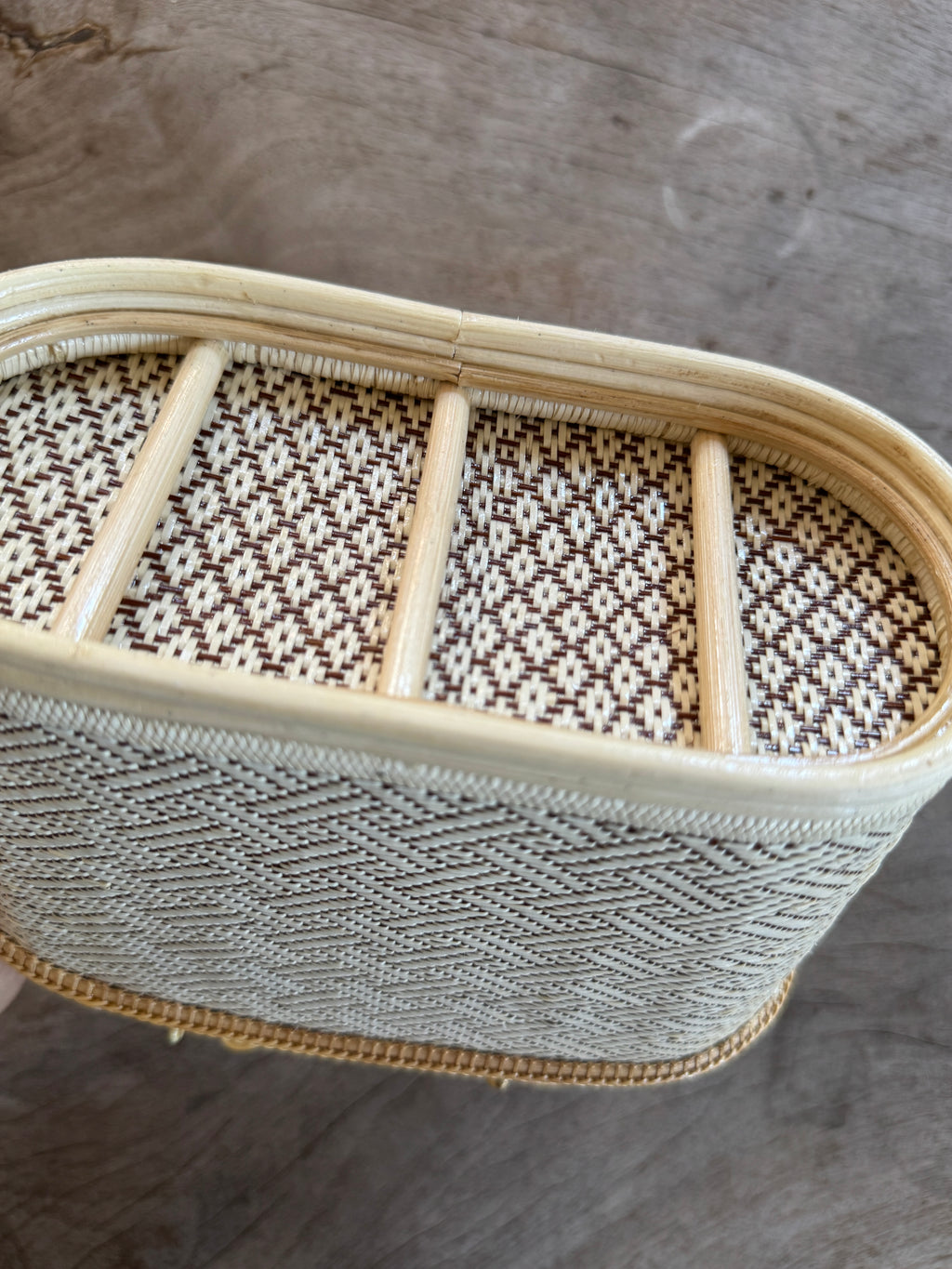 white purse by thai kraft