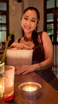 woven clutch bag