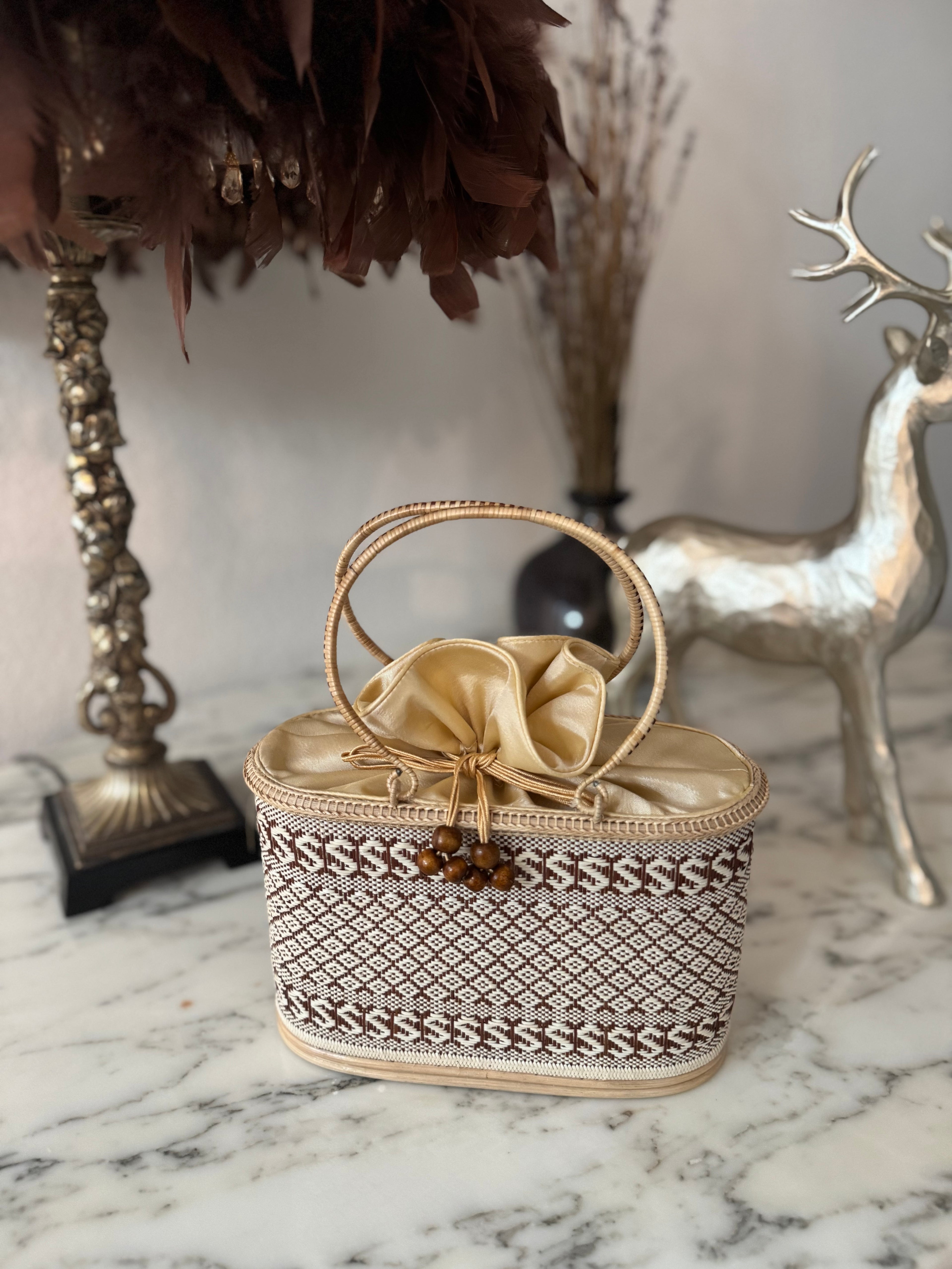 woven purse for women